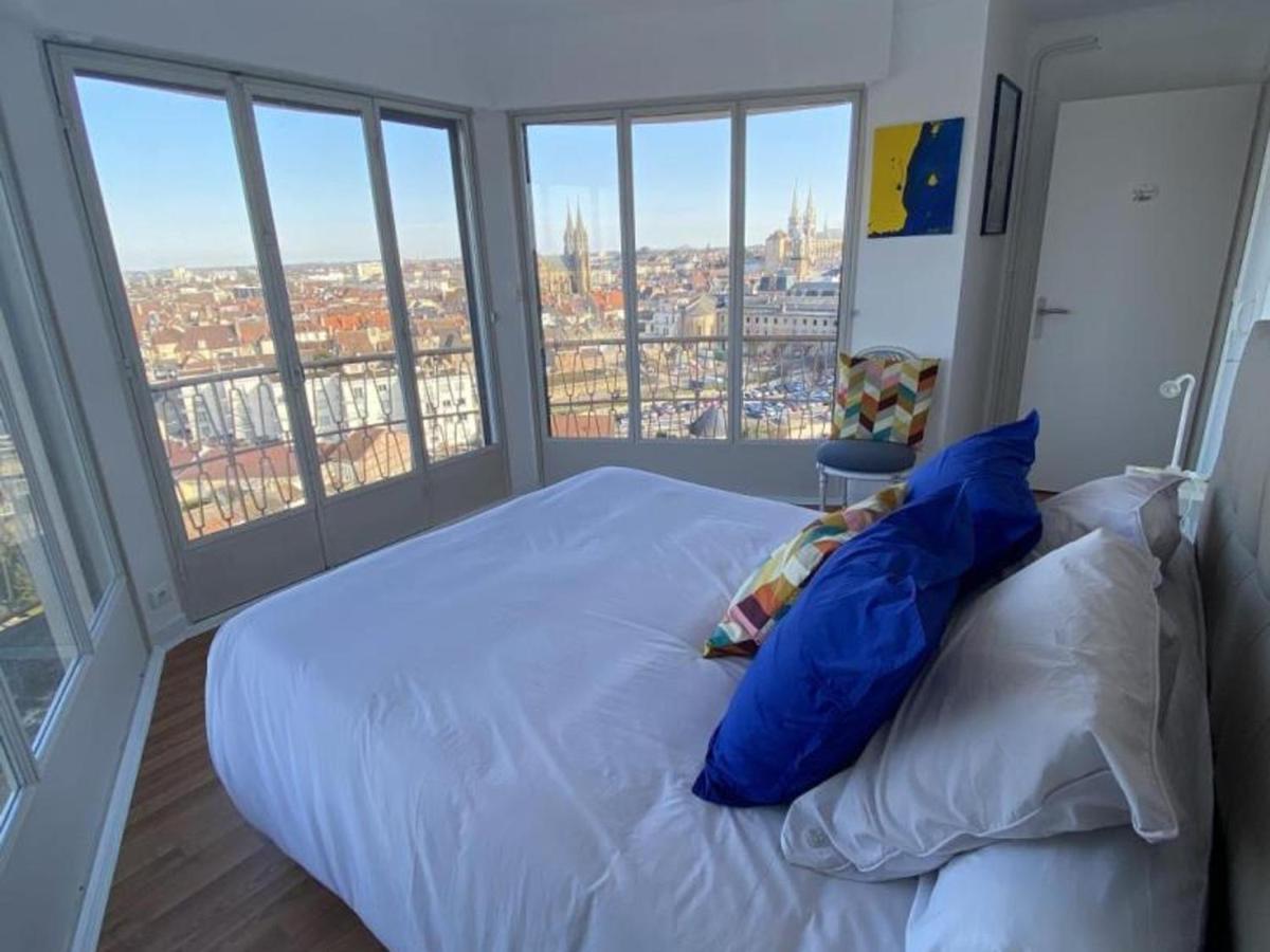 Appartement Panoramique Au Centre De Moulins Avec Terrasse, 2 Chambres, Et Equipements Modernes - Fr-1-489-412 Bagian luar foto